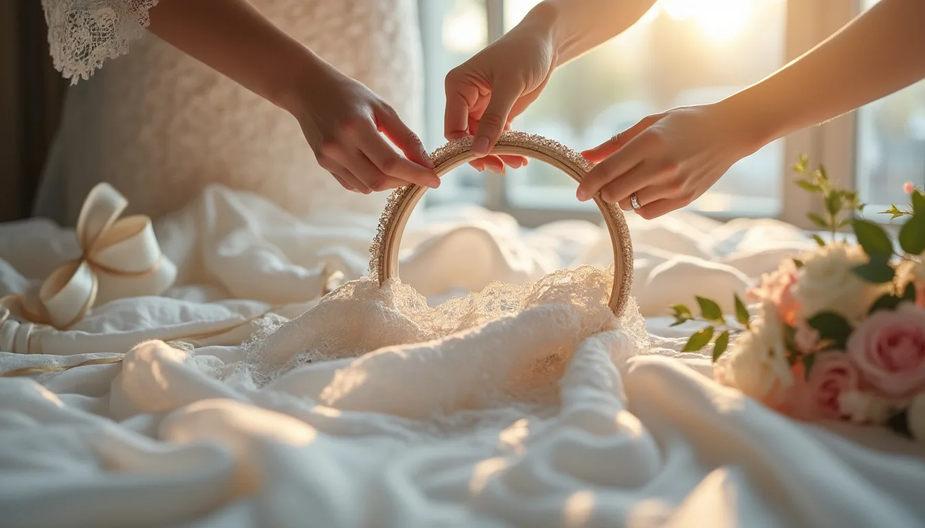 découvrez nos conseils pratiques pour plier un cerceau de robe de mariée en toute sécurité, sans risque de l'abîmer. suivez nos étapes simples pour préserver la forme et l'élégance de votre précieux vêtement tout en facilitant son rangement.