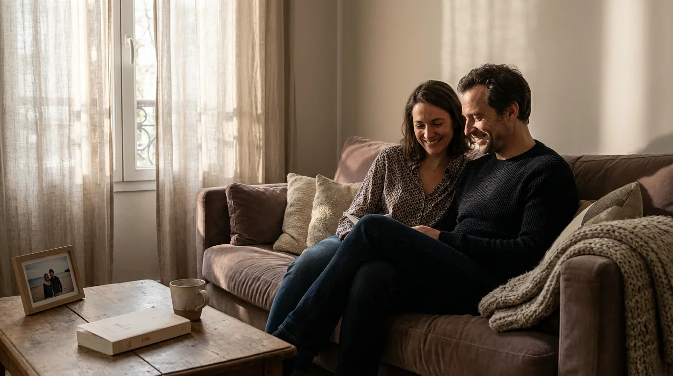 découvrez la vie de couple discrète de jean-baptiste boursier à travers un regard intime sur son mariage et son quotidien partagé.