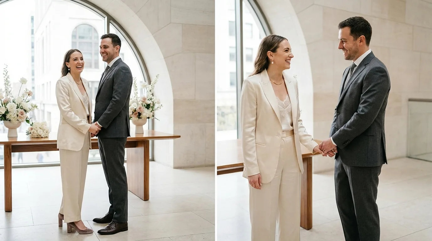 découvrez des alternatives élégantes pour un mariage civil sans robe de mariée, alliant style, modernité et originalité pour votre grand jour.